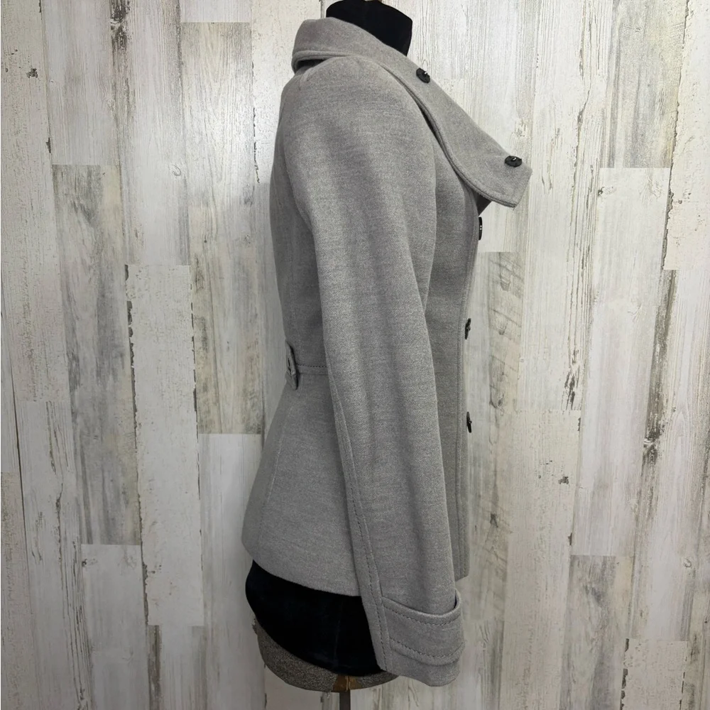 H&M gray peacoat